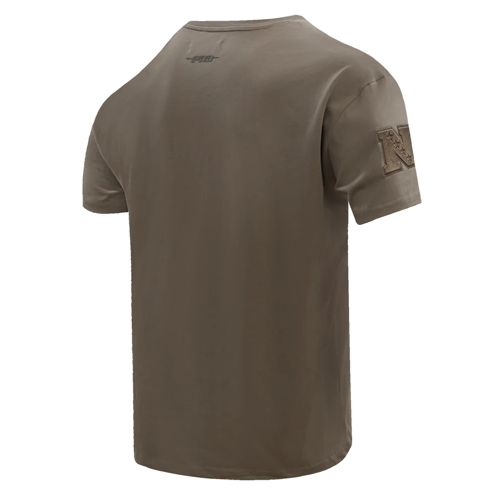 NFL GREEN BAY PACKERS NEUTRAL MEN'S DROP SHOULDER TEE (DARK TAUPE) - Image 3