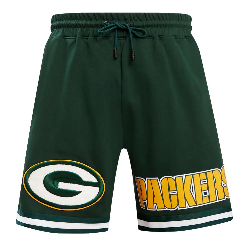 NFL GREEN BAY PACKERS CLASSIC CHENILLE SHORT (FOREST GREEN) - Image 2