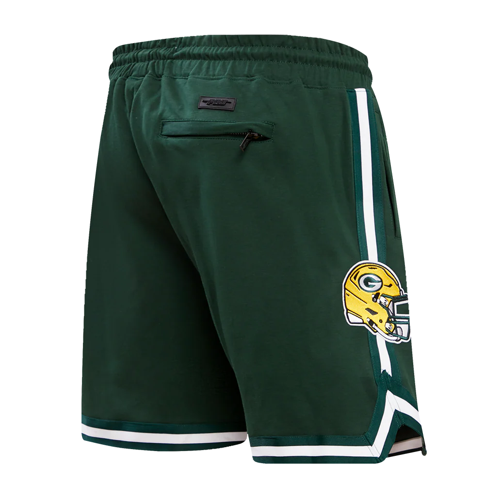 NFL GREEN BAY PACKERS CLASSIC CHENILLE SHORT (FOREST GREEN) - Image 3