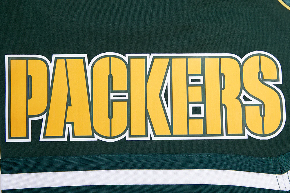 NFL GREEN BAY PACKERS CLASSIC CHENILLE SHORT (FOREST GREEN) - Image 6