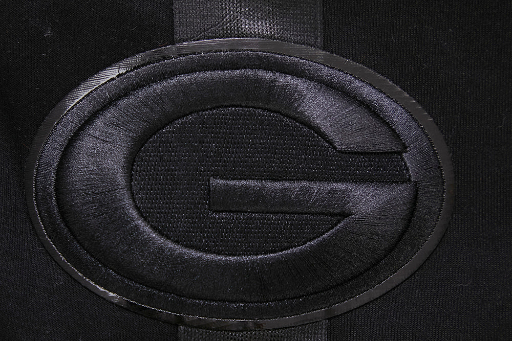 NFL GREEN BAY PACKERS TRIPLE BLACK SHORT (TRIPLE BLACK) - Image 6