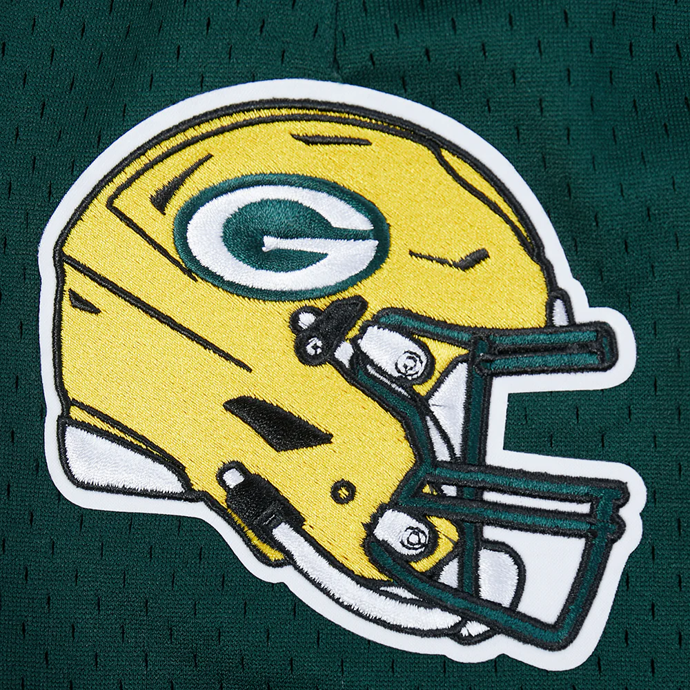 NFL GREEN BAY PACKERS MESH MEN'S SHORT (FOREST GREEN) - Image 12