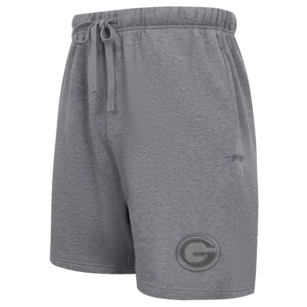 NFL GREEN BAY PACKERS NEUTRAL MEN'S SHORT (DARK HEATHER GRAY)