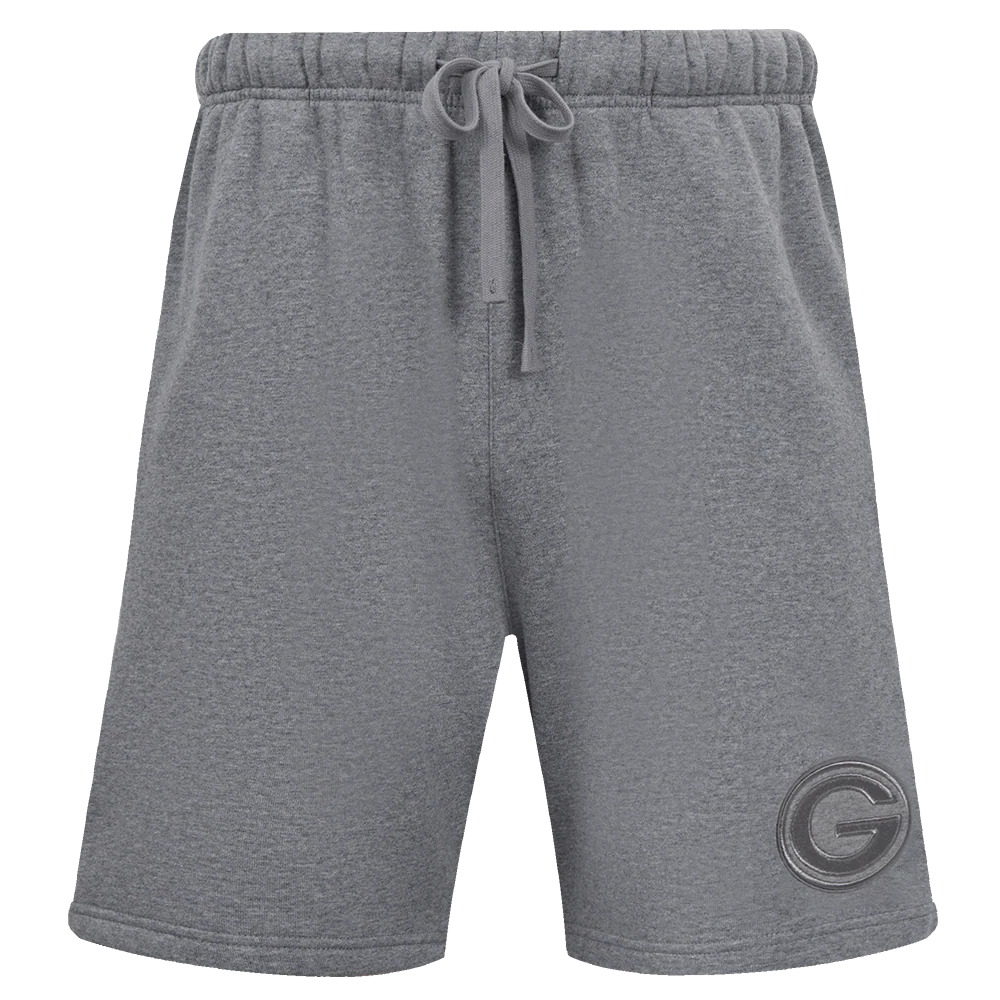 NFL GREEN BAY PACKERS NEUTRAL MEN'S SHORT (DARK HEATHER GRAY) - Image 2