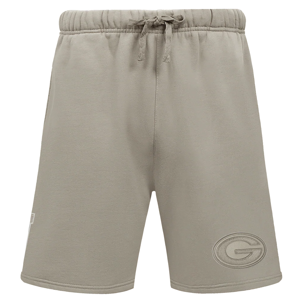 NFL GREEN BAY PACKERS NEUTRAL MEN'S SHORT (TAUPE) - Image 2