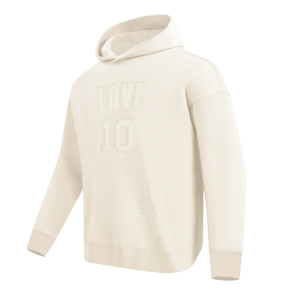 NFL GREEN BAY PACKERS JORDAN LOVE #10 NEUTRAL MEN'S DROP SHOULDER FL (EGGSHELL) - Image 3