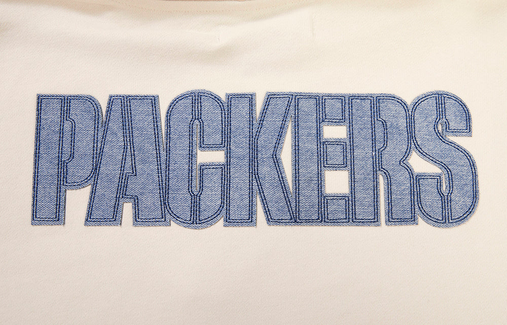 NFL GREEN BAY PACKERS VARSITY BLUES PO HOODIE (LINEN) - Image 6
