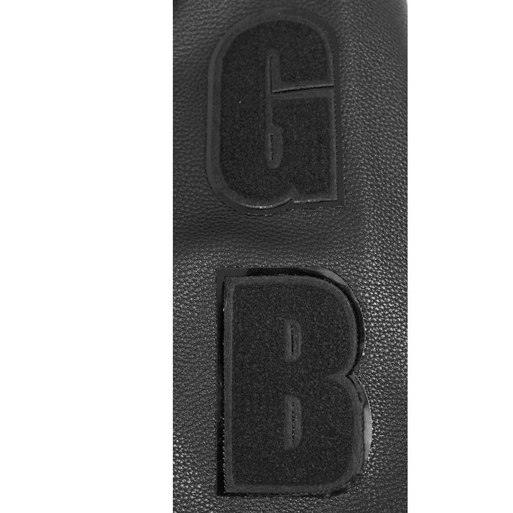 NFL GREEN BAY PACKERS TRIPLE BLACK MEN'S WOOL VARSITY JACKET (TRIPLE BLACK MEN'S) - Image 5