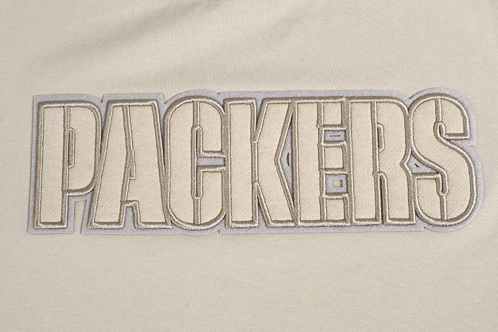 NFL GREEN BAY PACKERS NEUTRAL WOMEN'S BOXY TEE (TAUPE) - Image 5