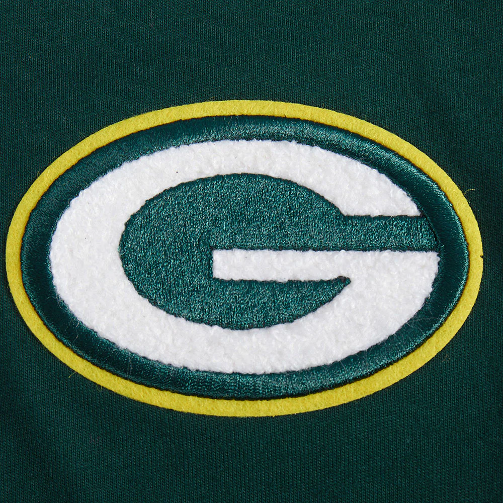 NFL GREEN BAY PACKERS CLASSIC BIG GIRL'S SS BOXY TEE (FOREST GREEN) - Image 7
