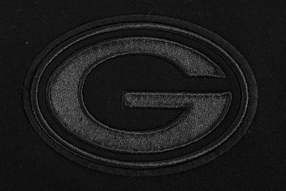 NFL GREEN BAY PACKERS NEUTRAL WOMEN'S CREWNECK (BLACK) - Image 5