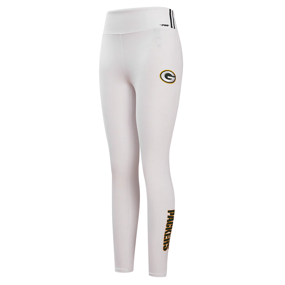 NFL GREEN BAY PACKERS  CLASSIC JERSEY LEGGING (WHITE) - Image 2