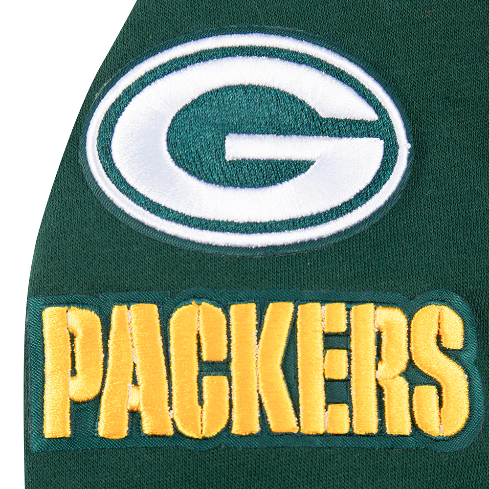 NFL GREEN BAY PACKERS CLASSIC LITTLE BOY'S FLC PO HOODIE (FOREST GREEN) - Image 5