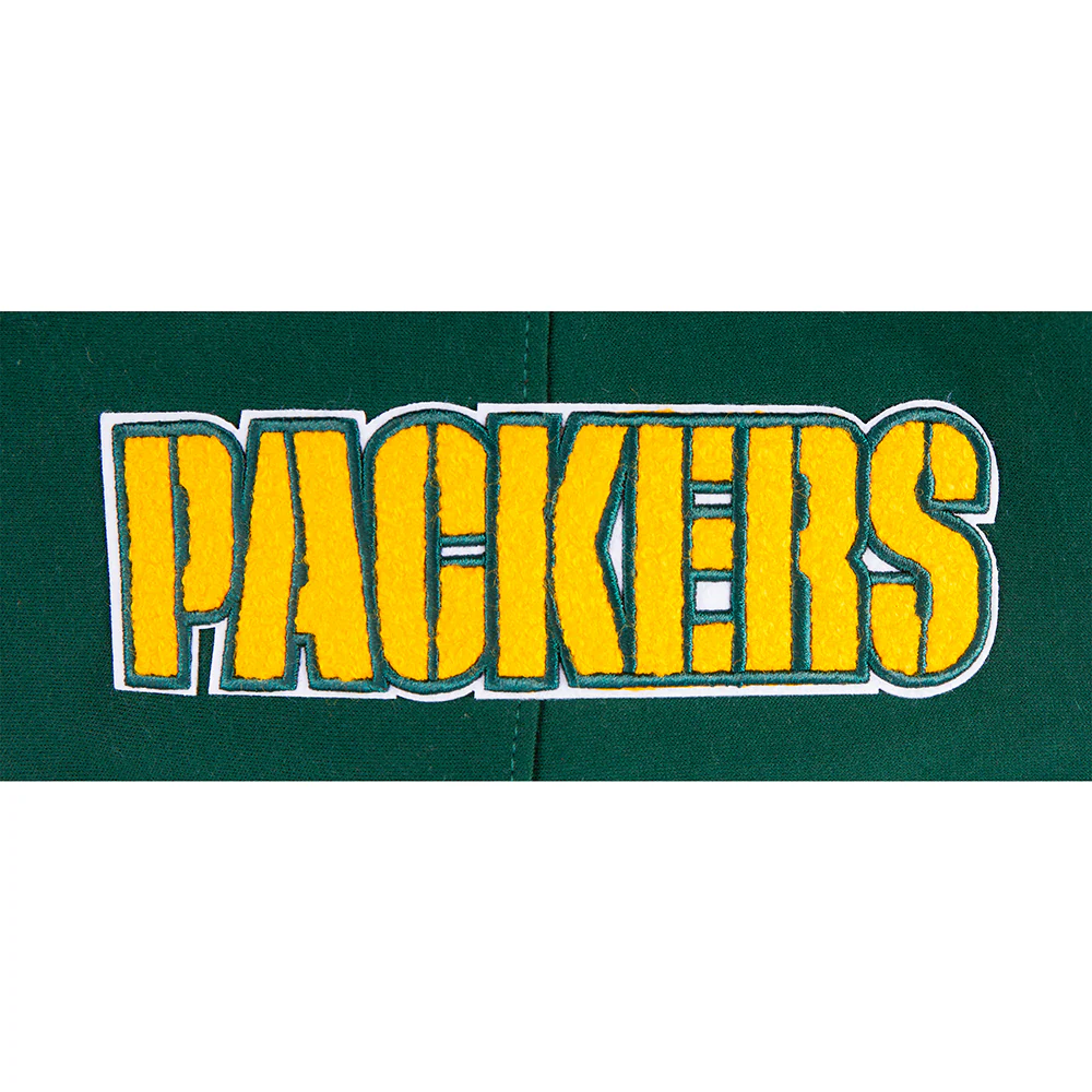 NFL GREEN BAY PACKERS CLASSIC LITTLE BOY'S FLC PO HOODIE (FOREST GREEN) - Image 6