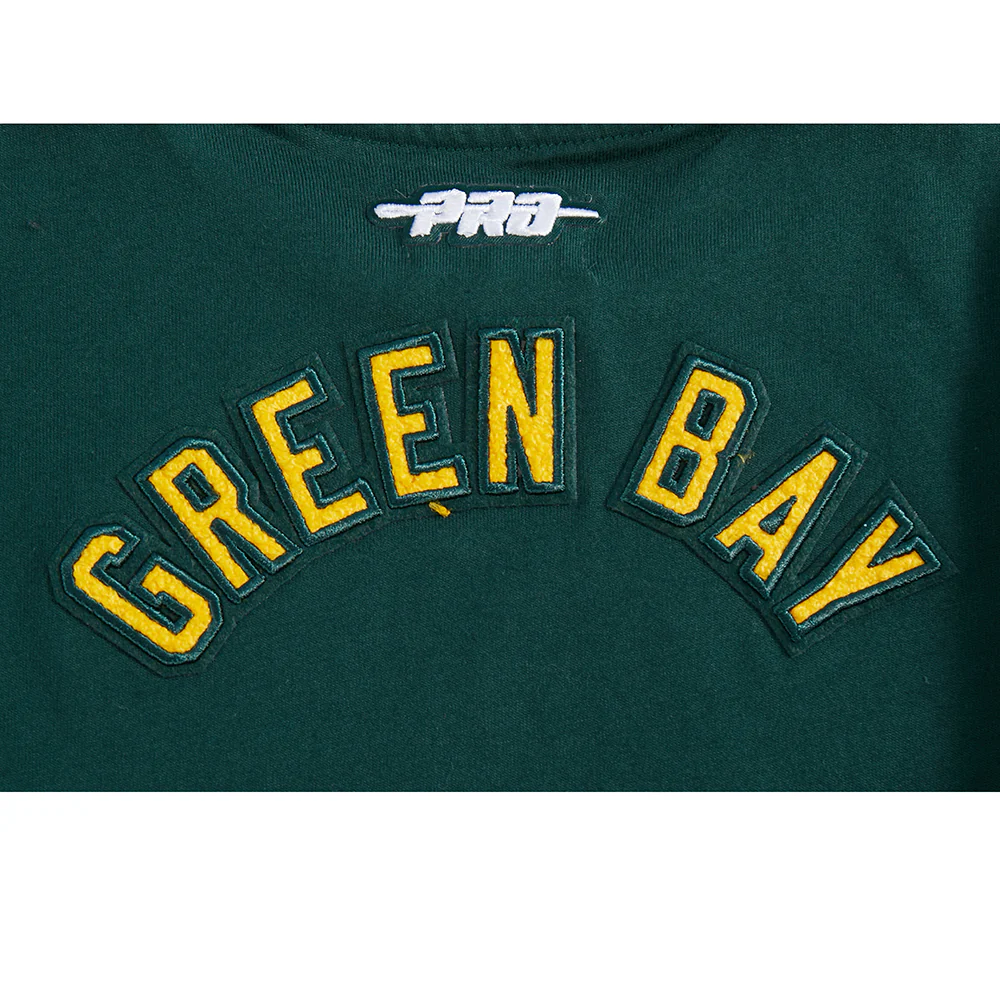 NFL GREEN BAY PACKERS CLASSIC LITTLE GIRL'S SS BOXY TEE (FOREST GREEN) - Image 5