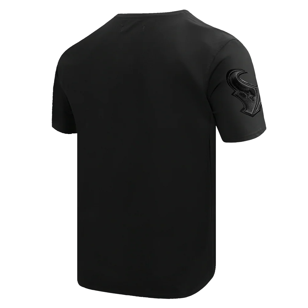 NFL HOUSTON TEXANS TRIPLE BLACK MEN'S   TEE (TRIPLE BLACK) - Image 3