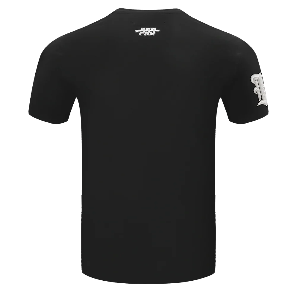 NFL HOUSTON TEXANS CLASSIC OLD ENGLISH MEN'S SINGLE JERSEY TEE (BLACK) - Image 3