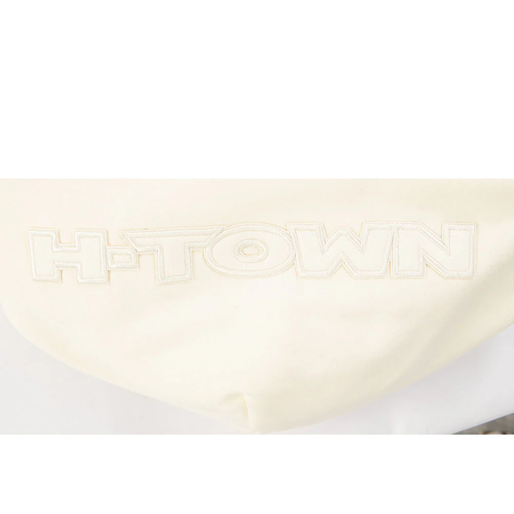 NFL HOUSTON TEXANS CJ STROUD #7 NEUTRAL MEN'S DROP SHOULDER FLC PO H (EGGSHELL) - Image 8