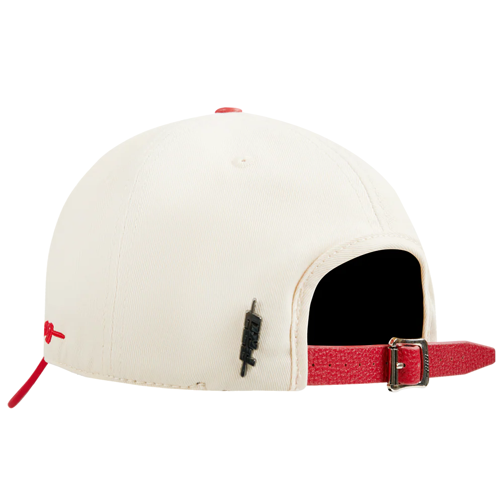 NFL HOUSTON TEXANS STACKS 2 TONE WORDMARK STRAPBACK (BLACK/RED) - Image 5