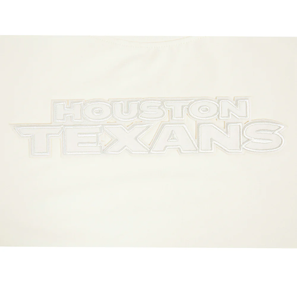 NFL HOUSTON TEXANS NEUTRAL WOMEN'S BOXY TEE (EGGSHELL) - Image 6
