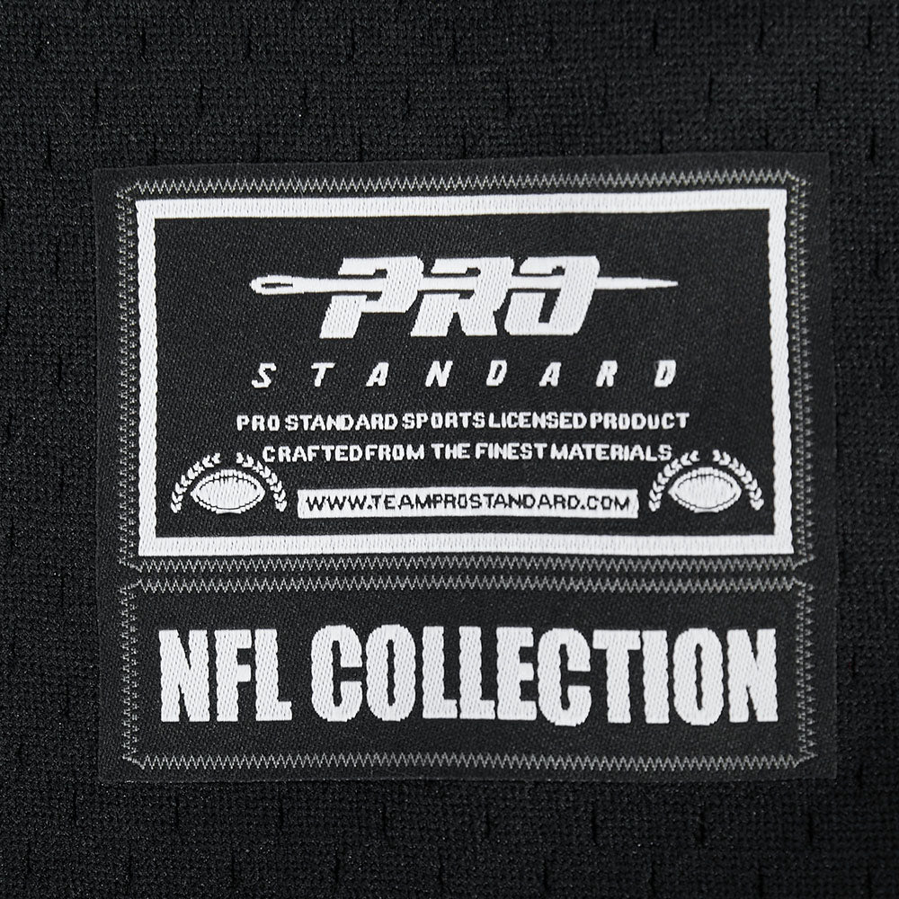 NFL HOUSTON TEXANS CLASSIC BIG BOY'S MESH BUTTON DOWN SHIRT (BLACK) - Image 6