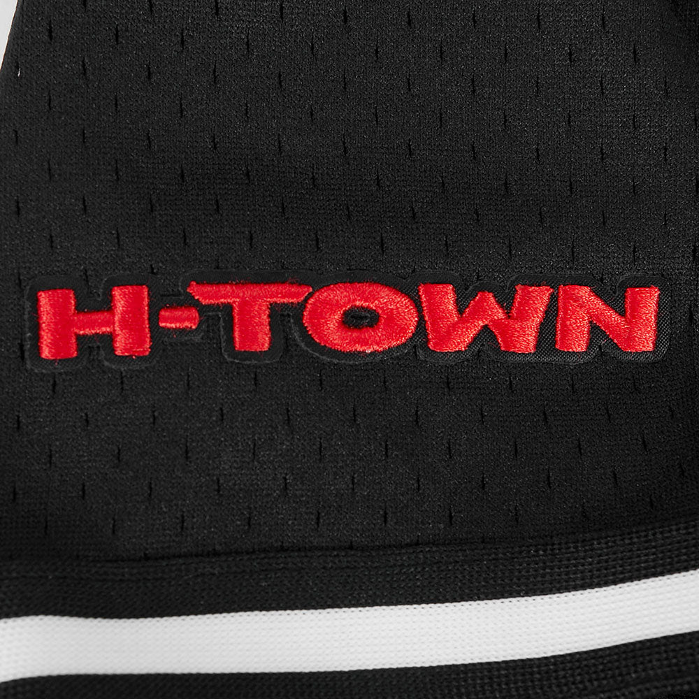 NFL HOUSTON TEXANS CLASSIC BIG BOY'S MESH BUTTON DOWN SHIRT (BLACK) - Image 9