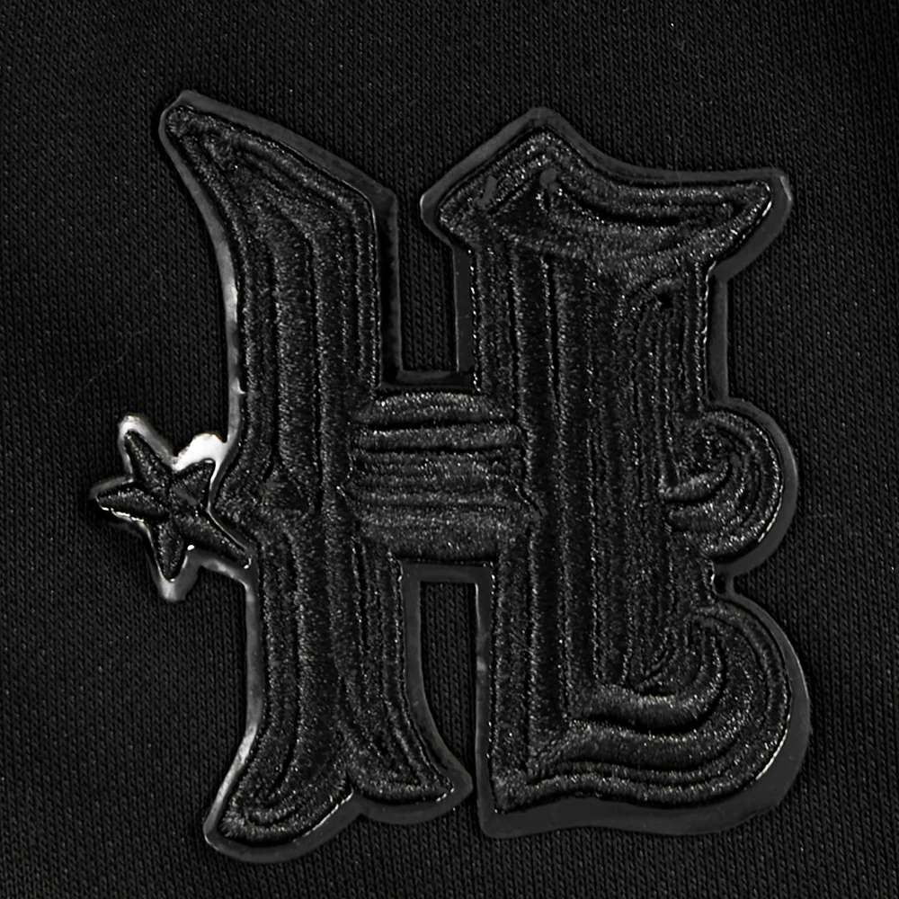 NFL HOUSTON TEXANS TRIPLE BLACK WOMEN'S FLC CREWNECK (TRIPLE BLACK WOMEN'S) - Image 7