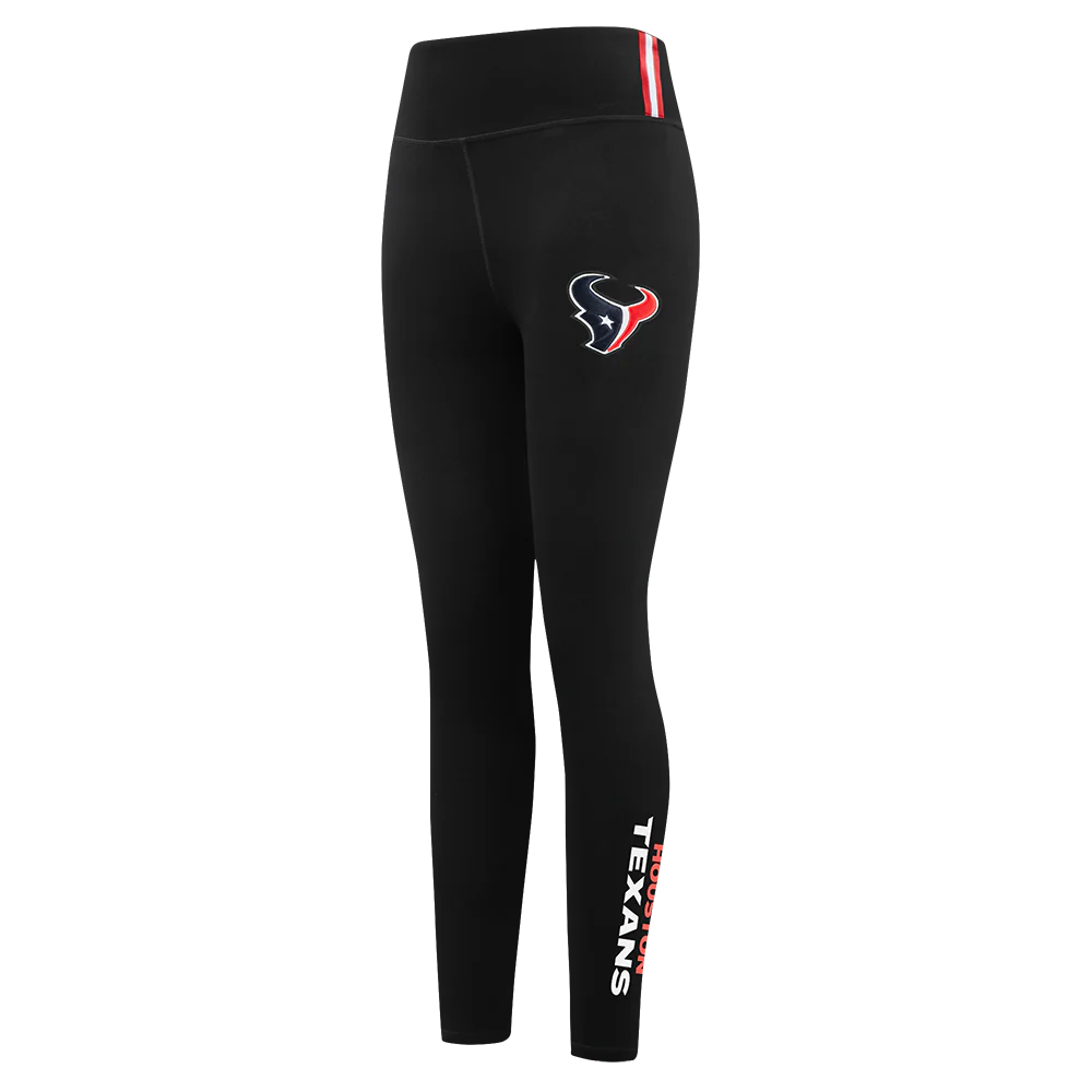 NFL HOUSTON TEXANS CLASSIC WOMEN'S HW JERSEY LEGGING (BLACK)