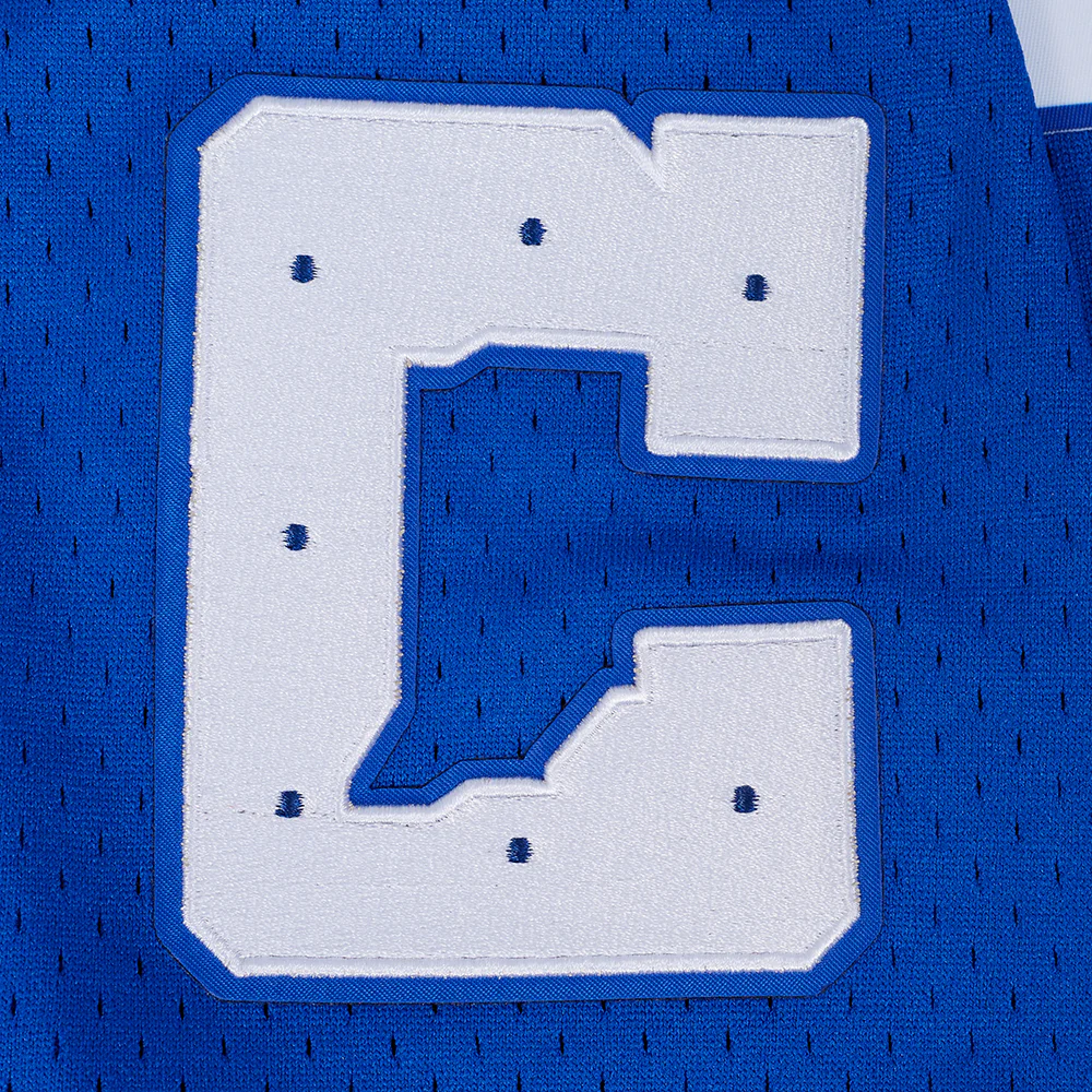 NFL INDIANAPOLIS COLTS CLASSIC MEN'S MESH BUTTON DOWN JERSEY (ROYAL BLUE) - Image 14