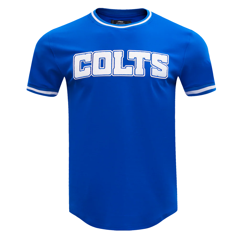 NFL INDIANAPOLIS COLTS CLASSIC CHENILLE TEE (ROYAL BLUE)