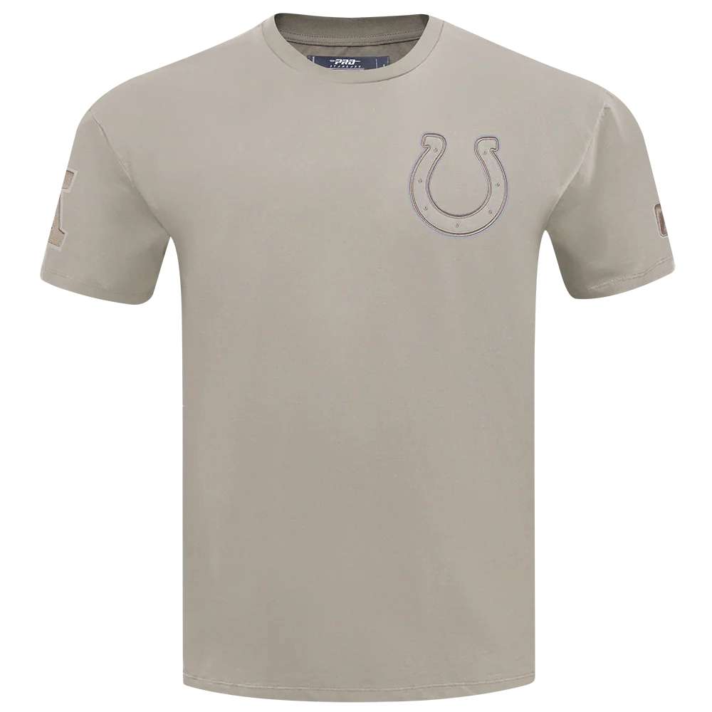 NFL INDIANAPOLIS COLTS NEUTRAL MEN'S CJ DROP SHOULDER TEE (TAUPE) - Image 3