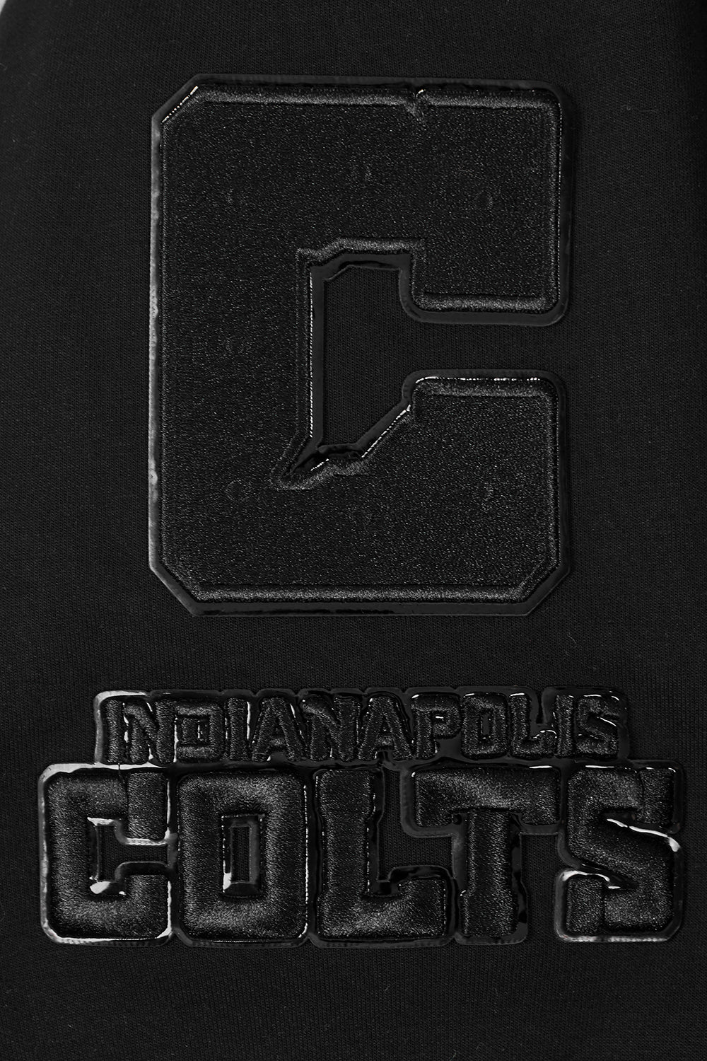NFL INDIANAPOLIS COLTS TRIPLE BLACK MEN'S DK FZ HOODIE (TRIPLE BLACK) - Image 14