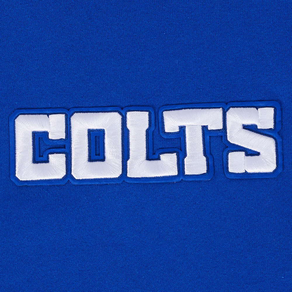 NFL INDIANAPOLIS COLTS WINGSPAN MEN'S DROP SHOULDER FLC PO HOODIE (ROYAL BLUE) - Image 7