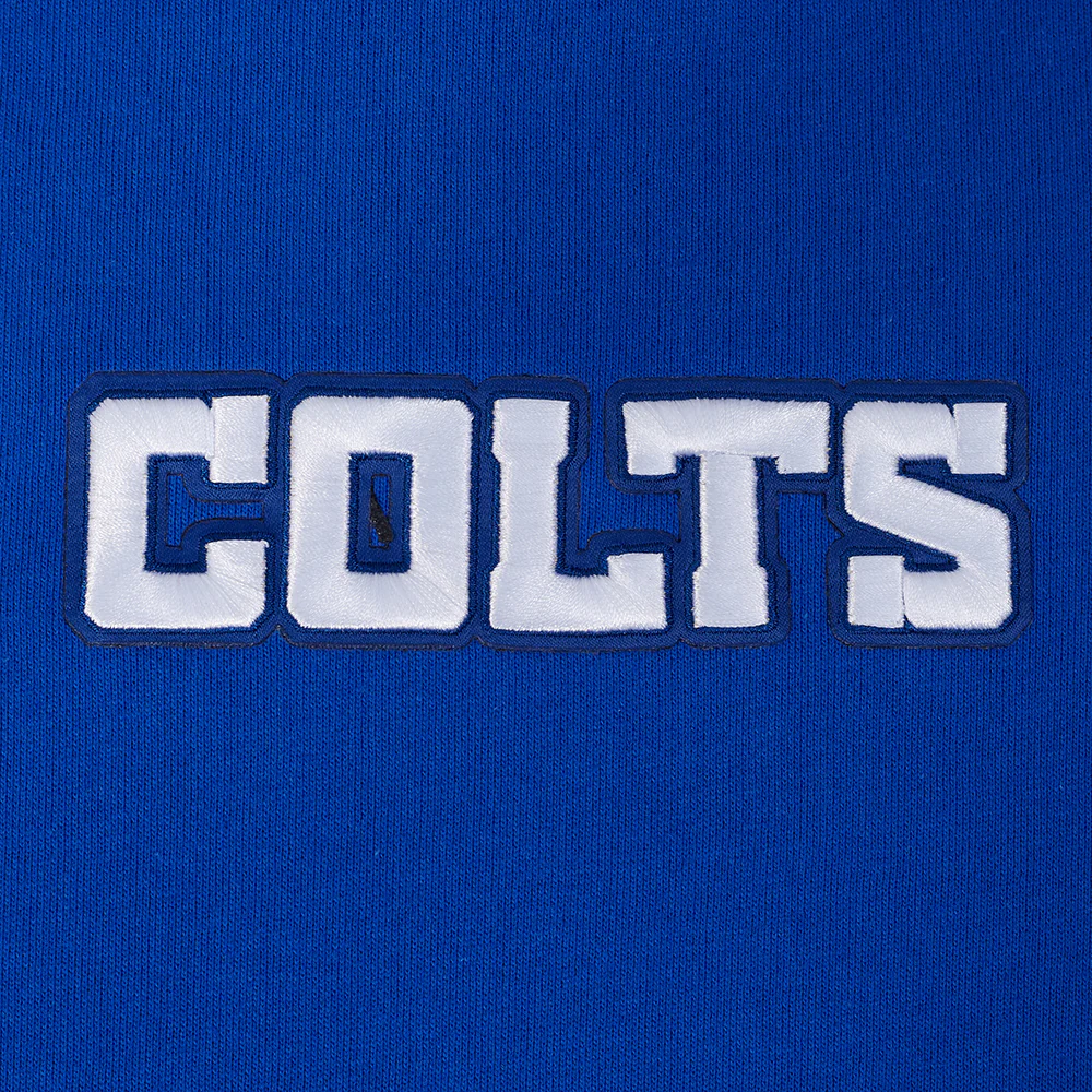 NFL INDIANAPOLIS COLTS WINGSPAN MEN'S DROP SHOULDER FLC CREWNECK (ROYAL BLUE) - Image 9