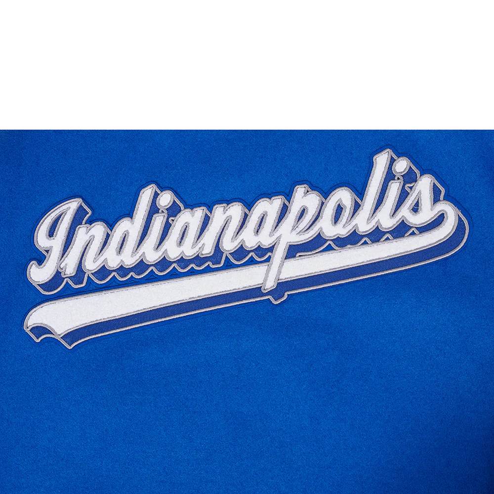 NFL INDIANAPOLIS COLTS SCRIPT TAIL MEN'S RIB WOOL VARSITY (ROYAL BLUE/WHITE) - Image 15