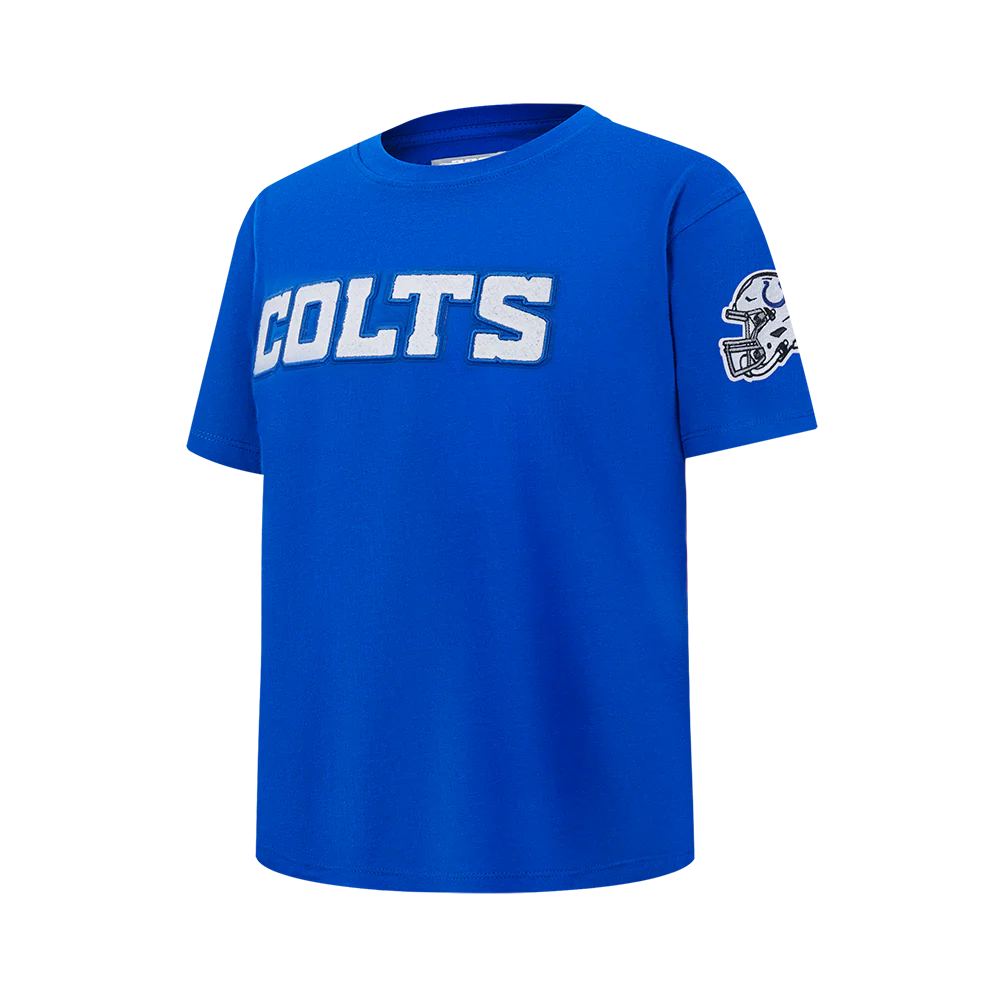 NFL INDIANAPOLIS COLTS CLASSIC BIG BOY'S SJ TEE (ROYAL BLUE)
