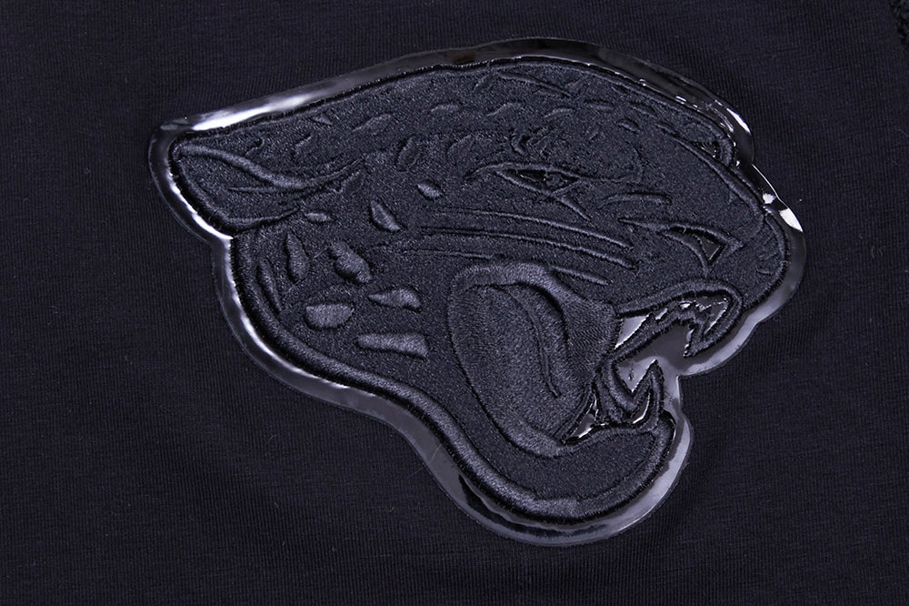 NFL JACKSONVILLE JAGUARS TRIPLE BLACK MEN'S TEE (TRIPLE BLACK) - Image 6