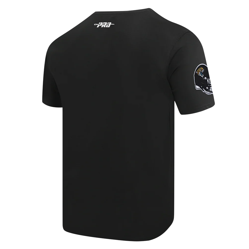 NFL JACKSONVILLE JAGUARS MASHUP MEN'S TEE (BLACK) - Image 4