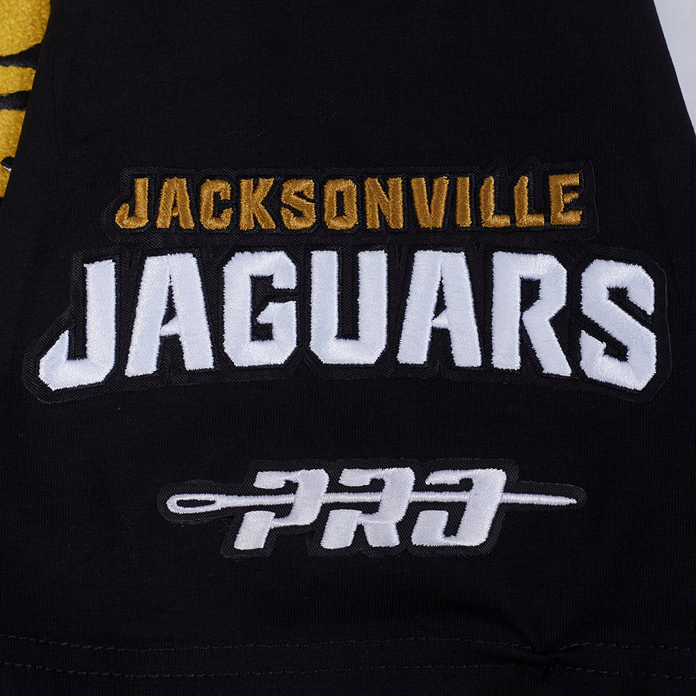 NFL JACKSONVILLE JAGUARS MASHUP MEN'S TEE (BLACK) - Image 6
