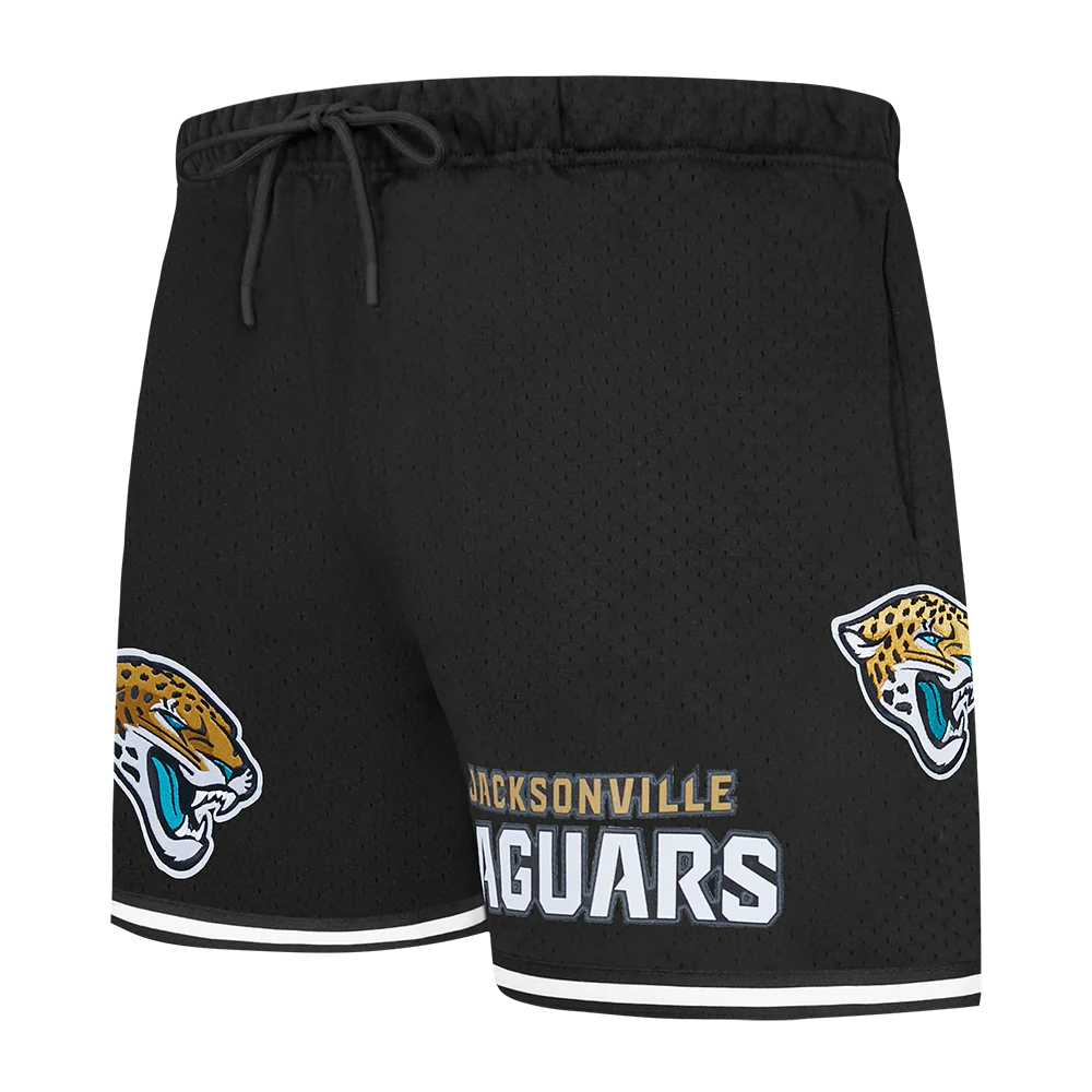 NFL JACKSONVILLE JAGUARS CLASSIC MEN'S MESH SHORT (BLACK) - Image 3