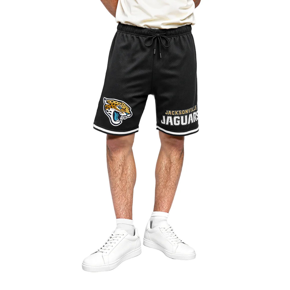 NFL JACKSONVILLE JAGUARS CLASSIC MEN'S MESH SHORT (BLACK) - Image 9