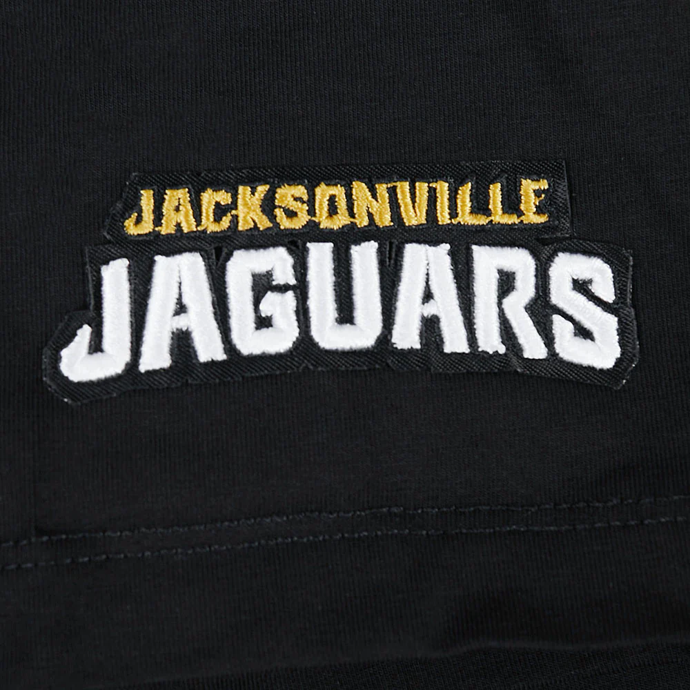 NFL JACKSONVILLE JAGUARS SCRIPT TAIL WOMEN'S SJ BOXY TEE (BLACK) - Image 12