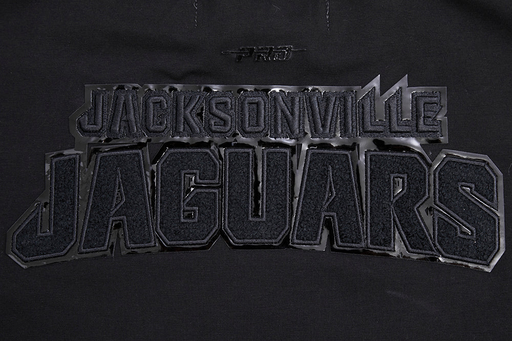NFL JACKSONVILLE JAGUARS CLASSIC 3BK SINGLE JERSEY BOXY TEE (TRIPLE BLACK WOMEN'S) - Image 7