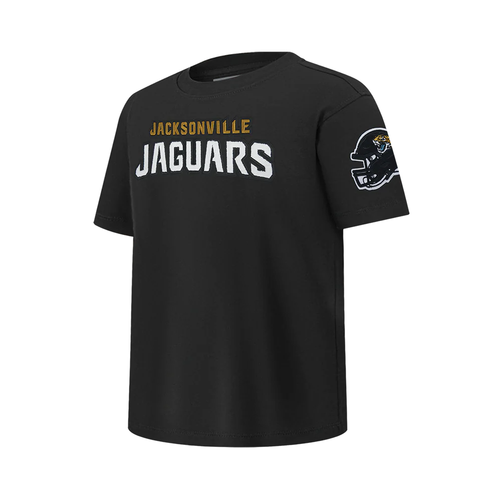 NFL JACKSONVILLE JAGUARS CLASSIC BIG BOY'S SJ TEE (BLACK) - Image 4