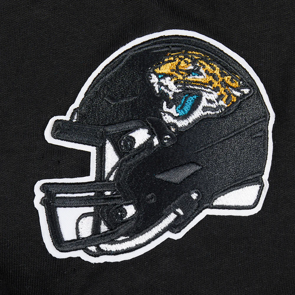 NFL JACKSONVILLE JAGUARS CLASSIC LITTLE BOYS SHORT SLEEVE STRIPED RIB TEE (BLACK) - Image 7