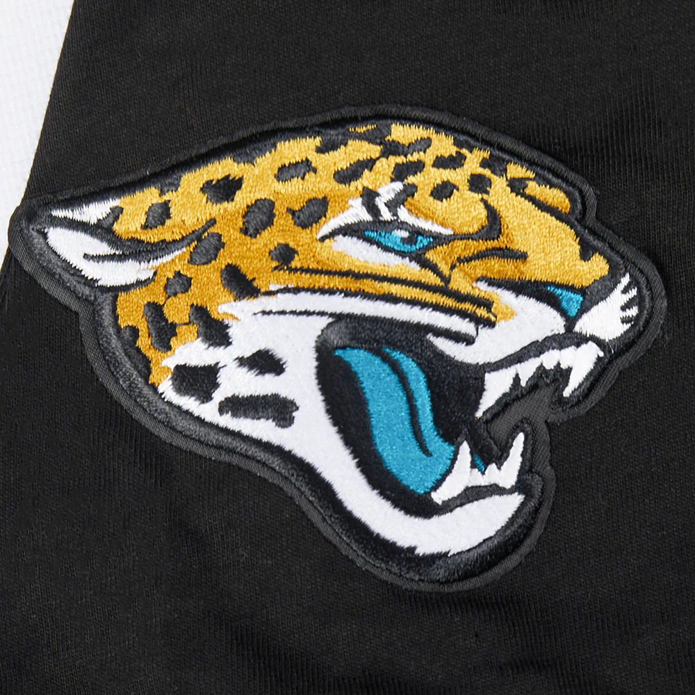 NFL JACKSONVILLE JAGUARS CLASSIC LITTLE BOYS SHORT SLEEVE STRIPED RIB TEE (BLACK) - Image 8