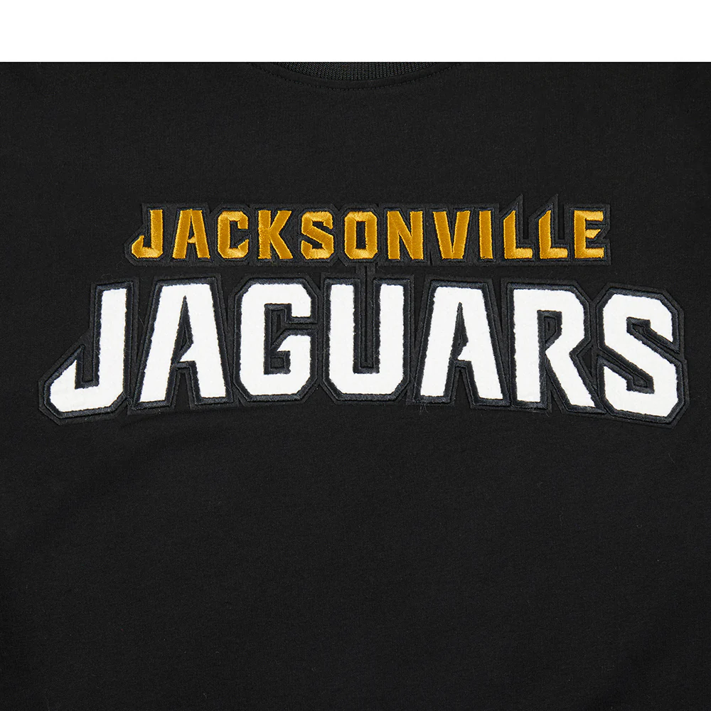NFL JACKSONVILLE JAGUARS CLASSIC LITTLE BOYS SHORT SLEEVE STRIPED RIB TEE (BLACK) - Image 9