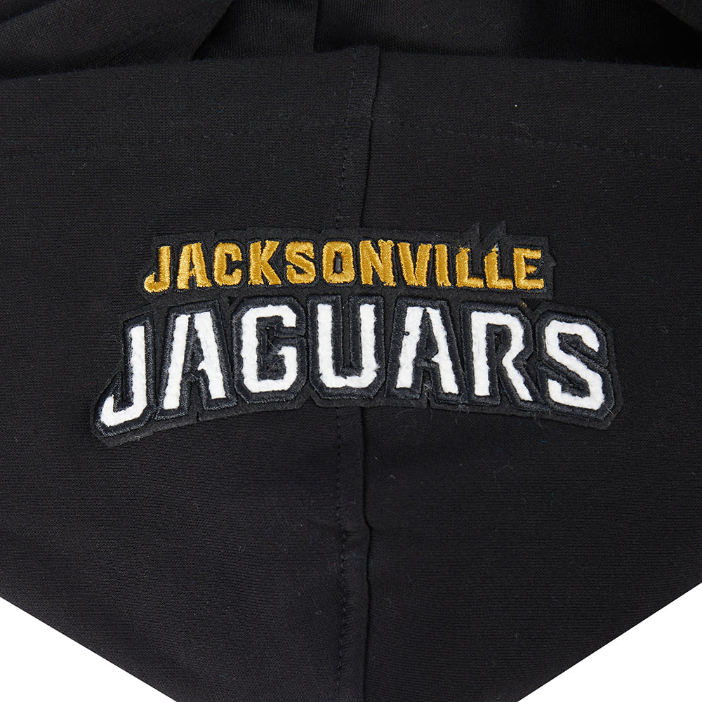 NFL JACKSONVILLE JAGUARS CLASSIC LITTLE BOYS FLEECE PULLOVER HOODIE (BLACK) - Image 5