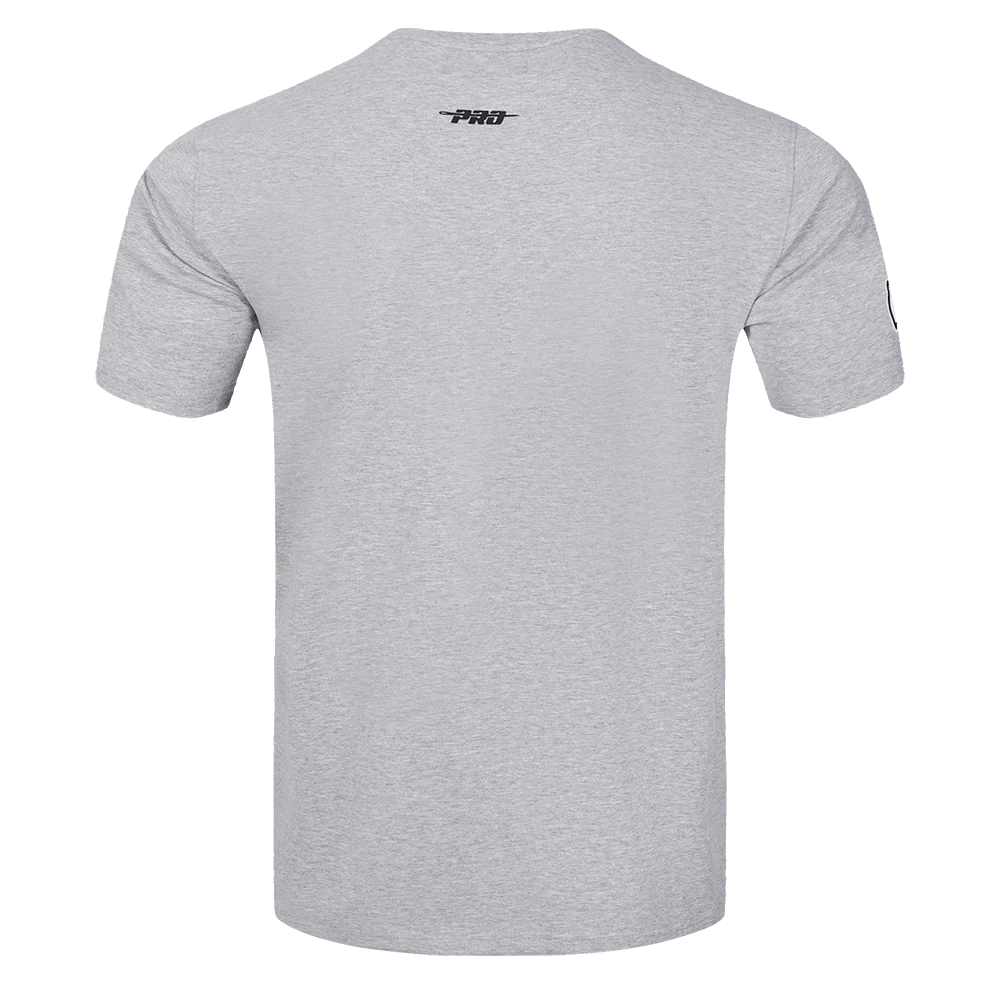 NFL KANSAS CITY CHIEFS SCRIPT TAIL MEN'S TEE (HEATHER GREY) - Image 3