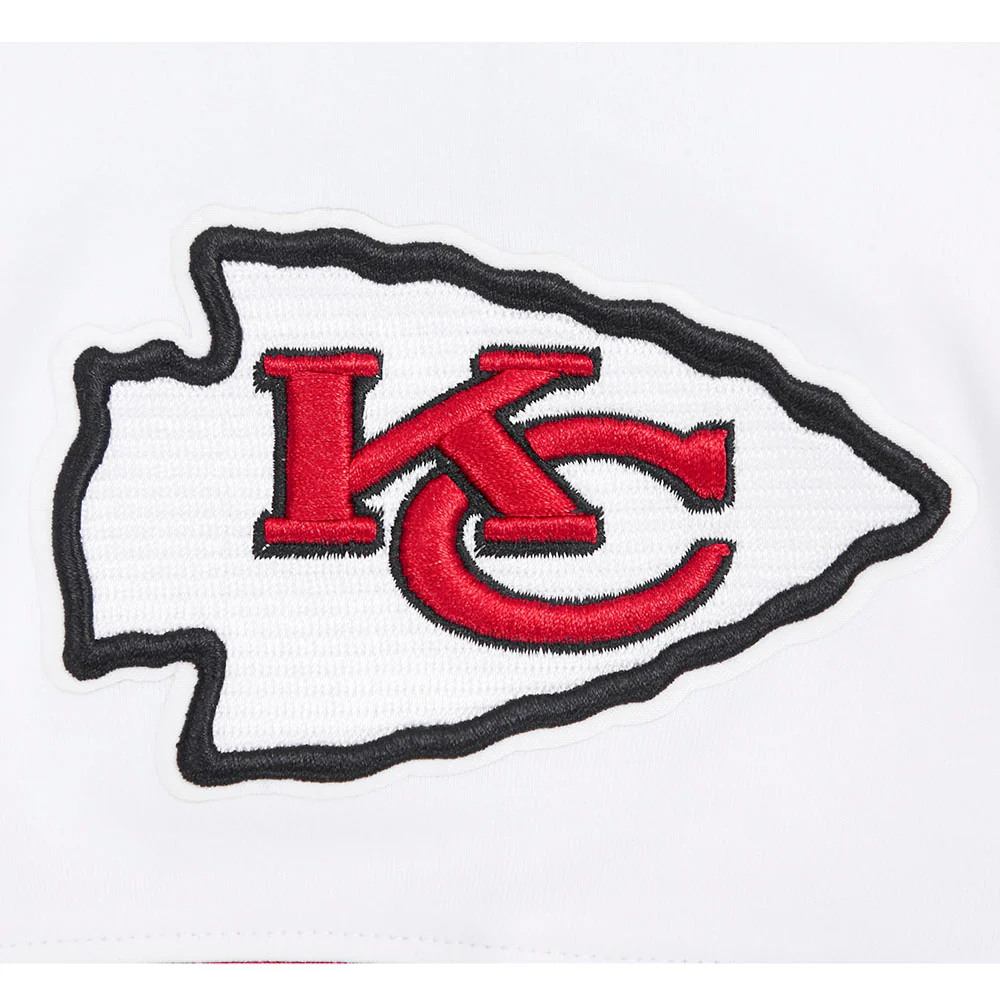 NFL KANSAS CITY CHIEFS CLASSIC CHENILLE MEN'S TEE (WHITE) - Image 5